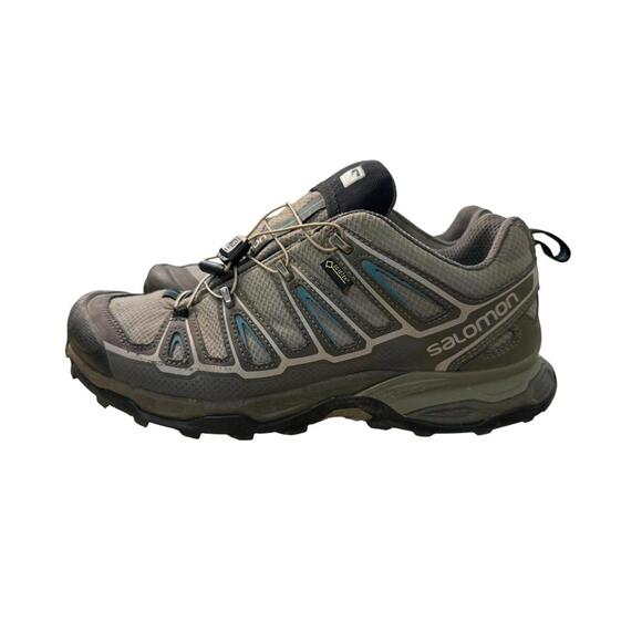 Salomon X Ultra 2 GTX Hiking Shoes Gray Sz 9.5 Men’s Waterproof Outdoor Gorpcore - Picture 1 of 5